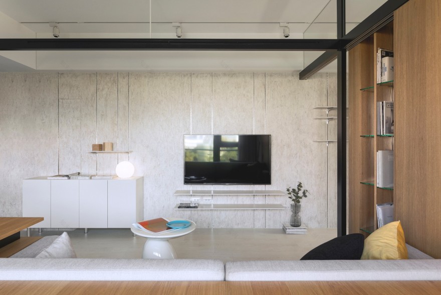 台北 45㎡简约小户型 | 动线环绕,自然光线引入-7