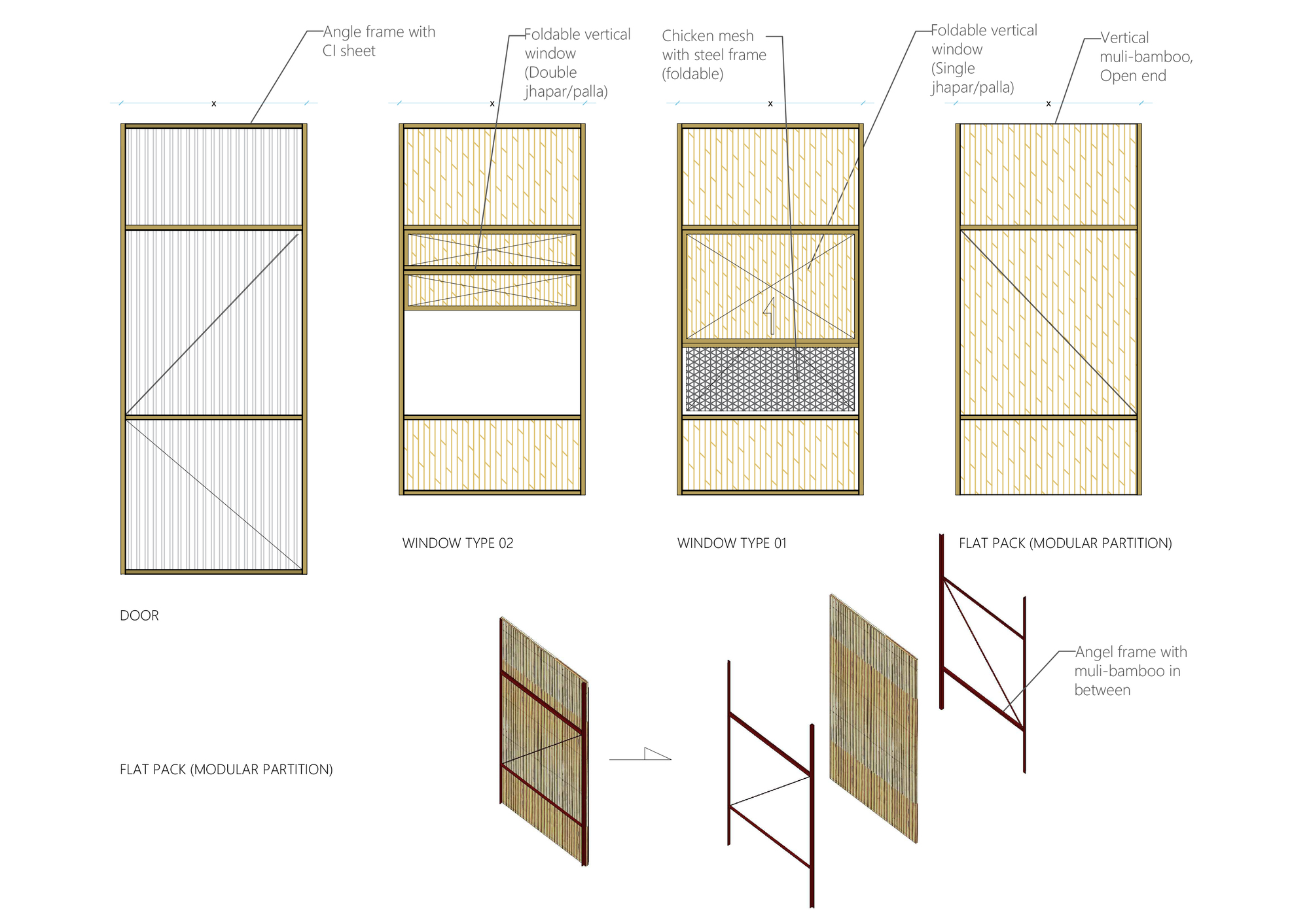 Integrated Community Center in Hindu-paraRohingya Refugee Camp / Rizvi Hassan-46