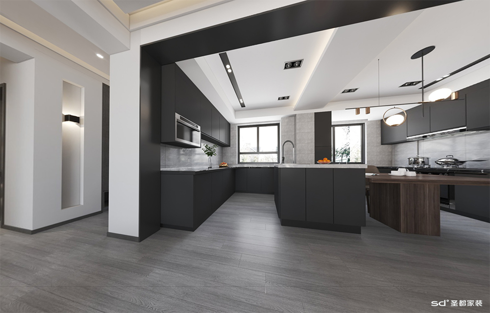 黑白灰极简丨中国浙江丨圣都家居装饰有限公司-10