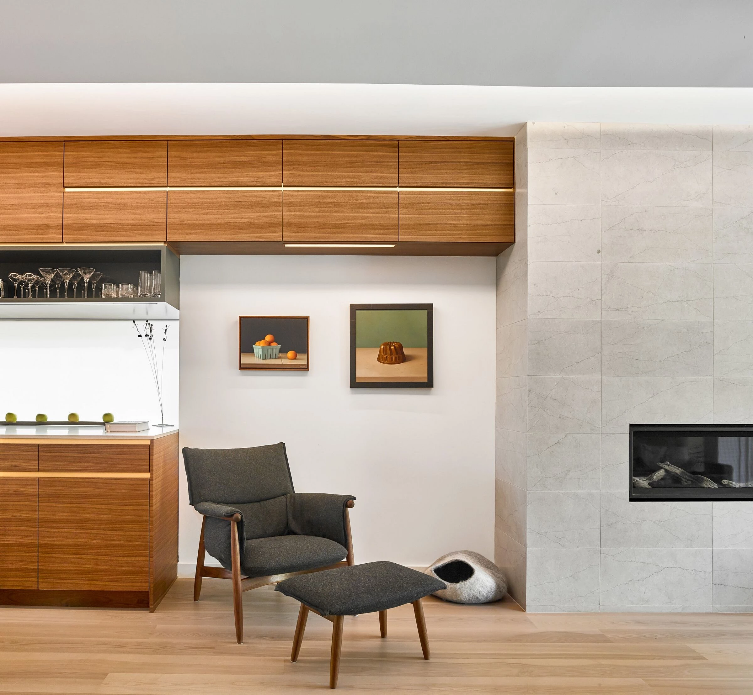 多伦多精致半独立屋改造，诠释优雅与实用并重-15