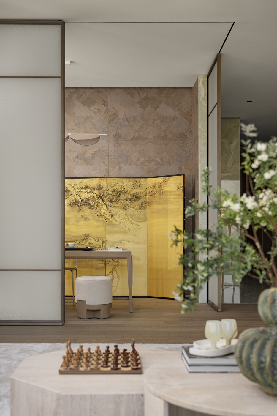 杭州海威·安铂中心「青玉」样板间丨中国杭州丨Amber 98,于舍 Yu Studio(于昭)-35