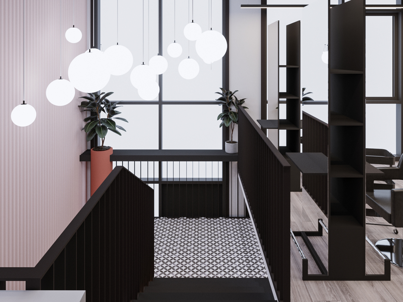 FORMA. beauty salon. 2021. Kyiv. 200m2-4