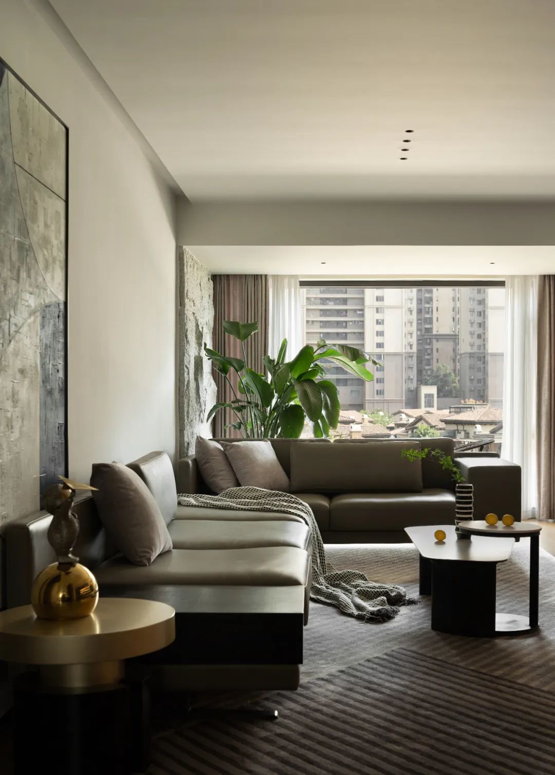 山间和岁月极简风格别墅丨中国长沙丨周笙笙全案设计工作室-11