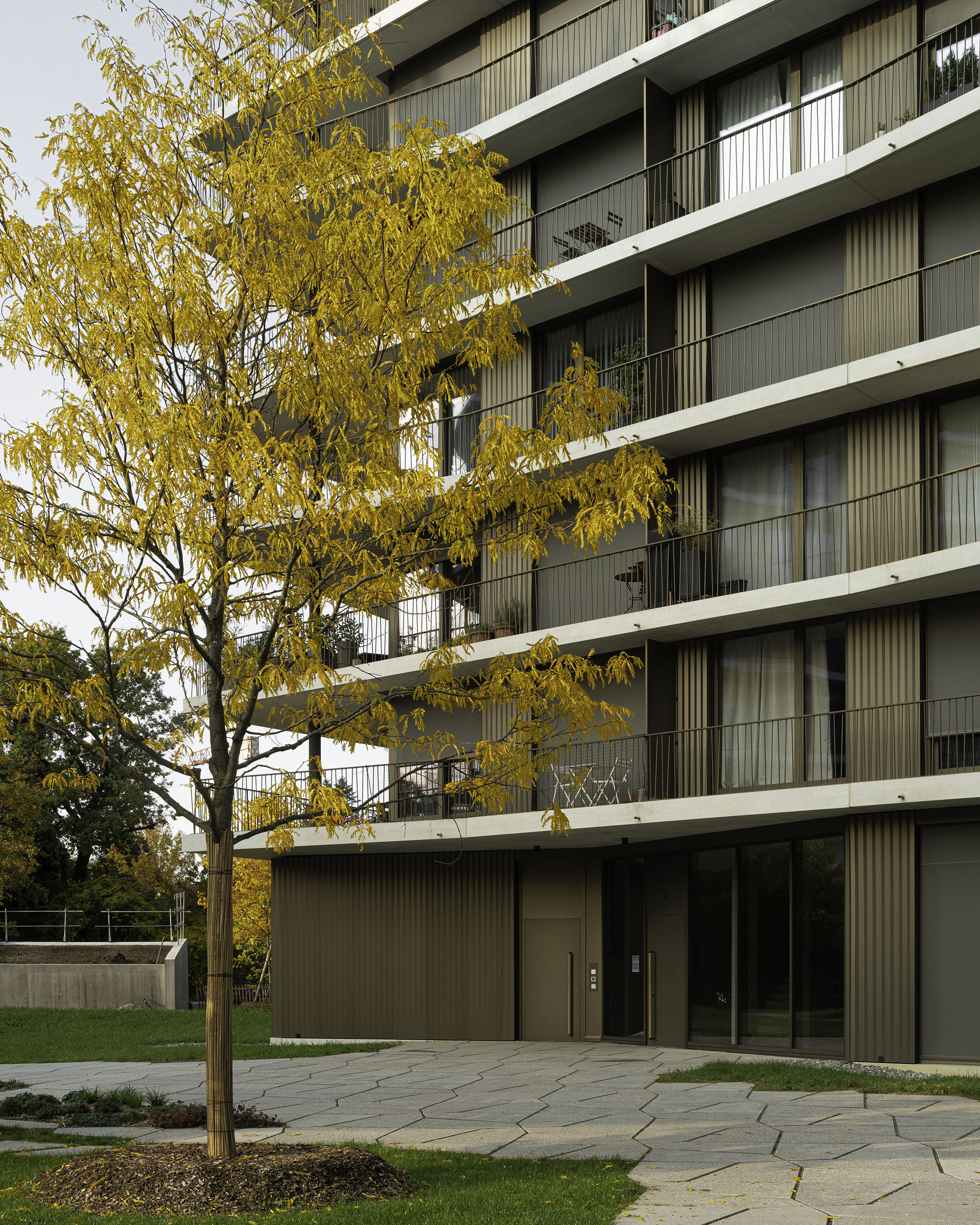 格拉德尔花园公寓丨瑞士丨LRS Architectes-14