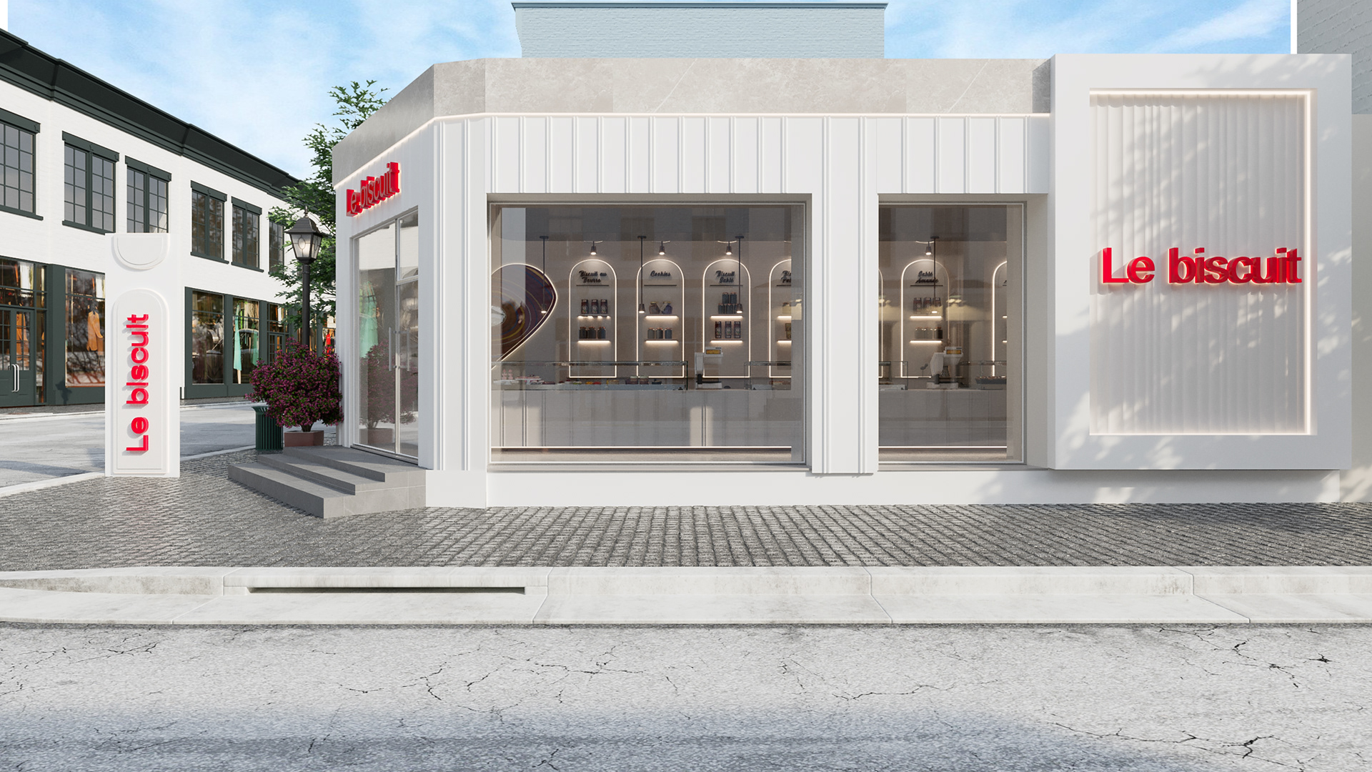 面包店室内设计：乐饼干丨突尼斯丨自由职业者-7