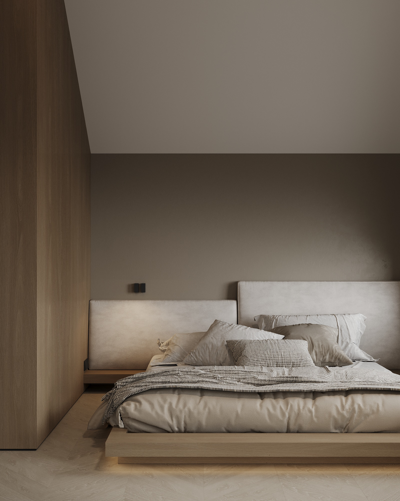 现代复式空间设计，温润质朴！-14