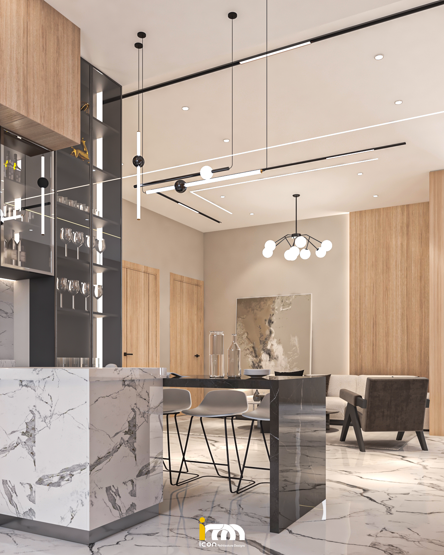 Reception & open office kitchen-6