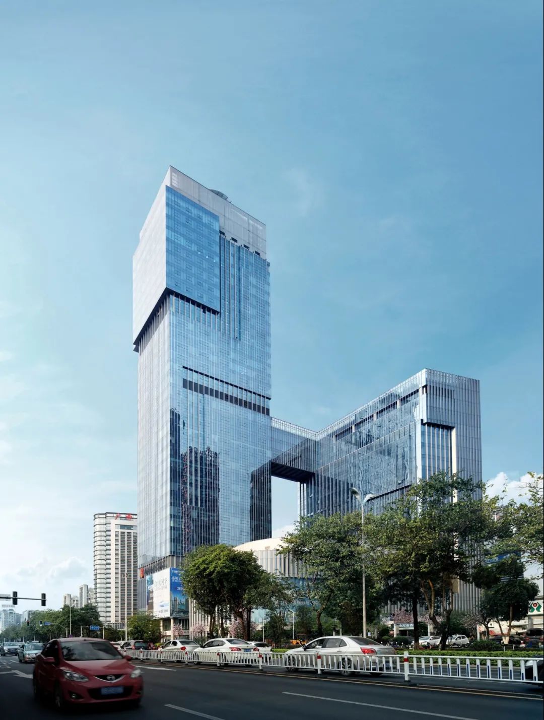 柳州九洲大厦 | 地标建筑中的龙游山水设计-33