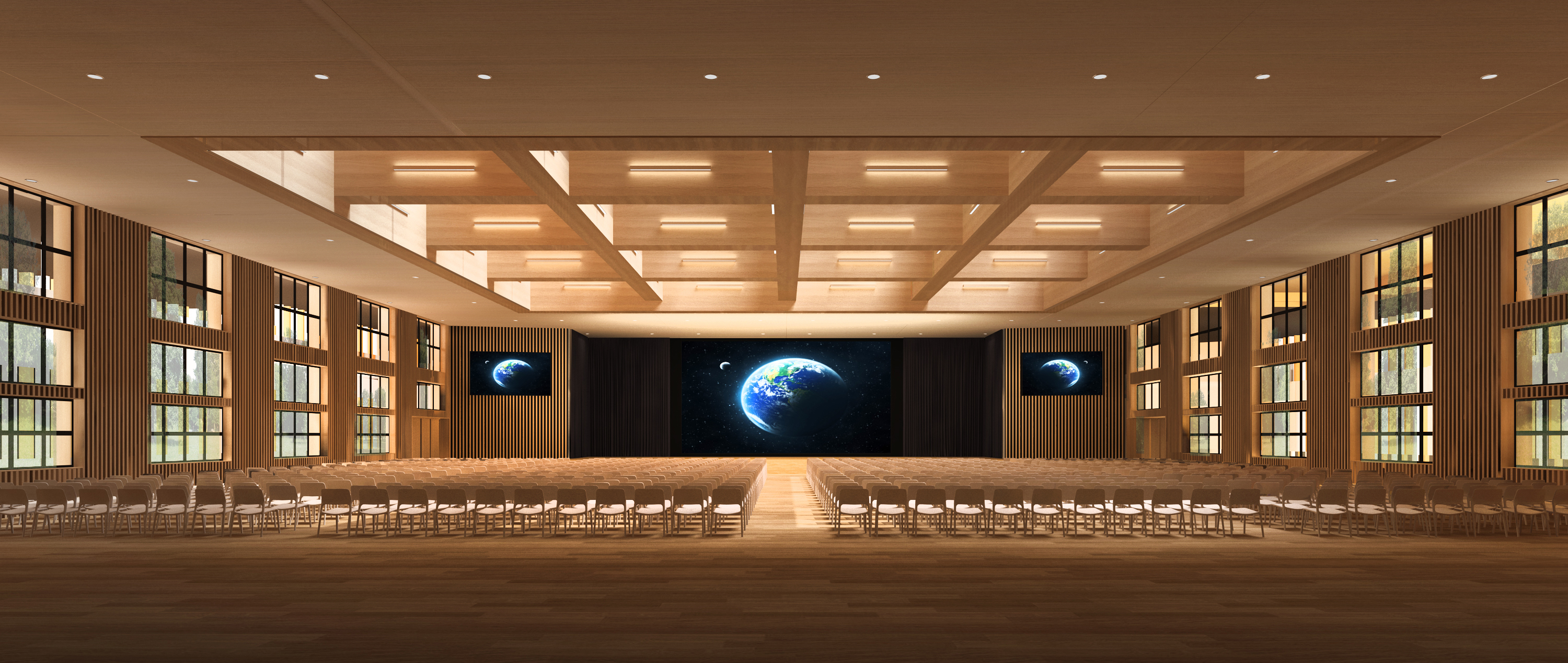 鹤山职院空间效果图打卡-5