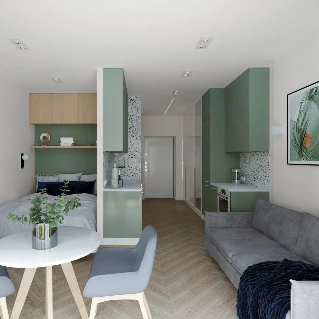 26㎡公寓设计项目丨Dubkova-17