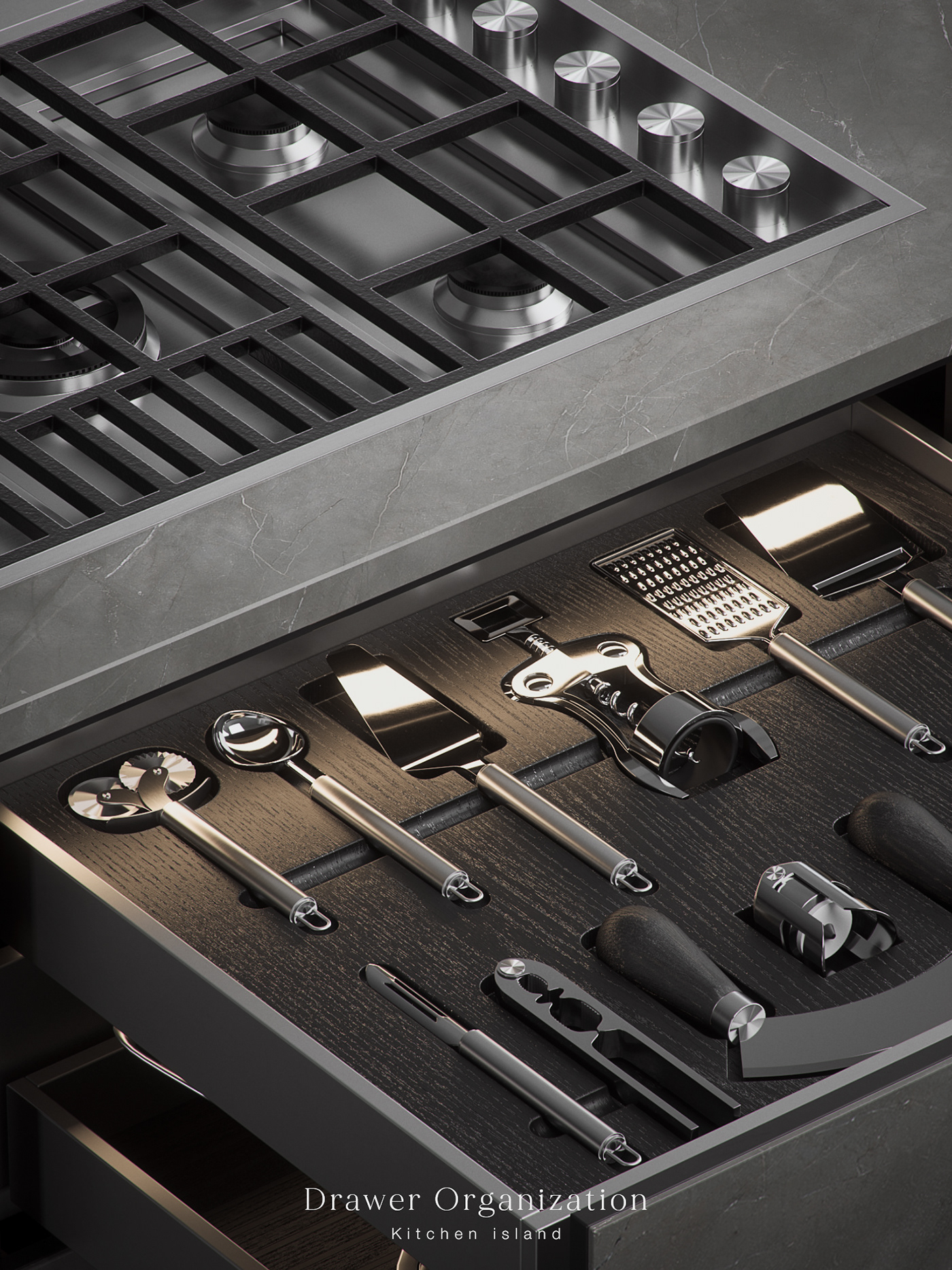 智能家居室内设计丨越南丨Huy Pham-33