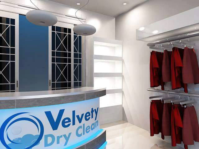 Anastasiya Gushchina丨服装店丨Dry Clean Shop-2