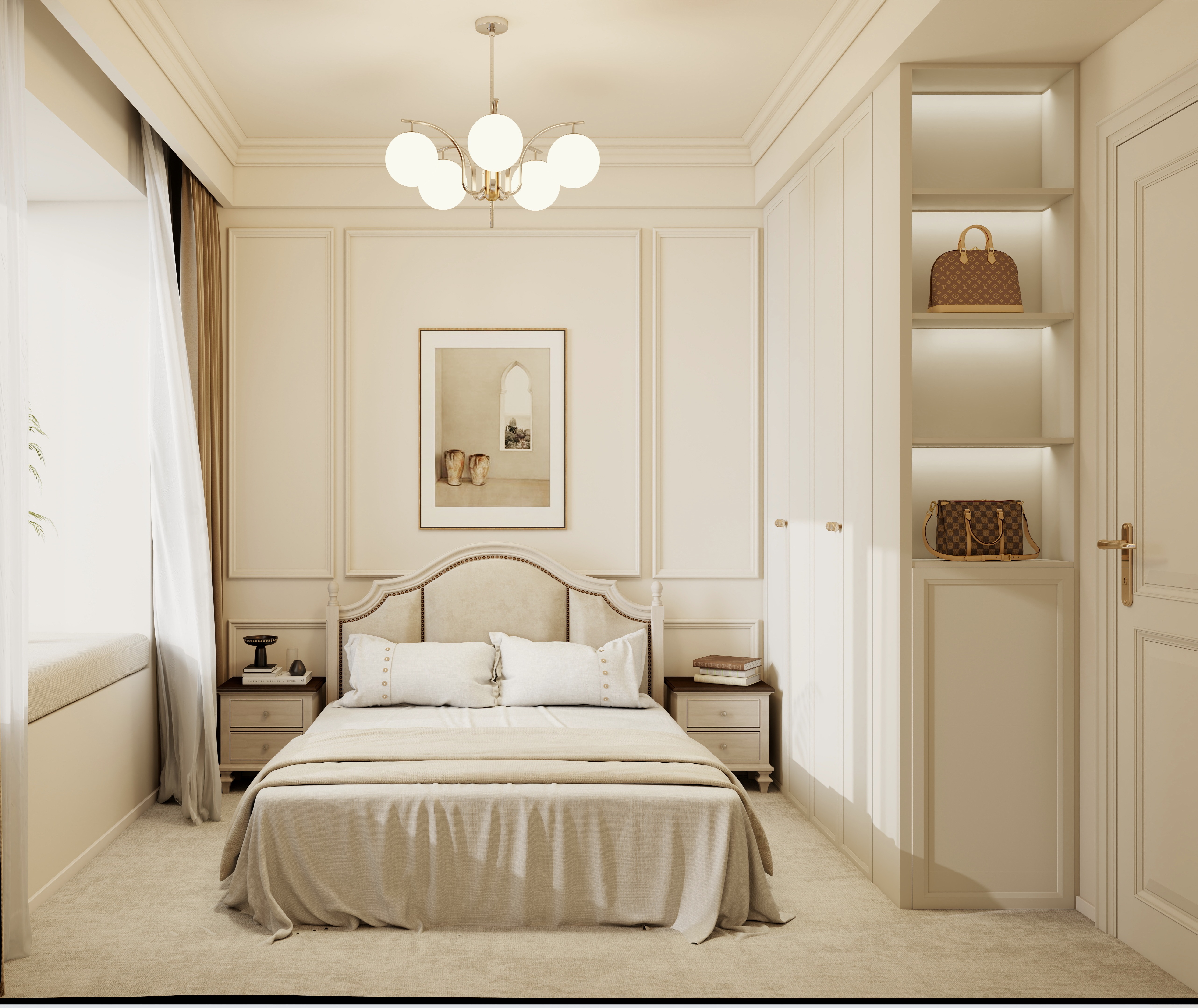 别墅、叠墅上叠，美式风格-5