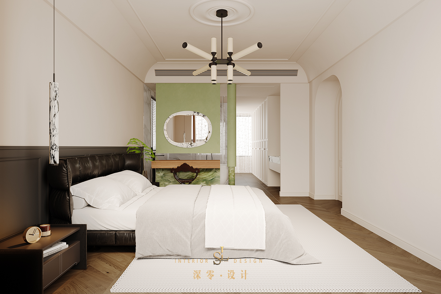 合肥翡翠天际 169㎡法式轻奢改造丨中国合肥-17