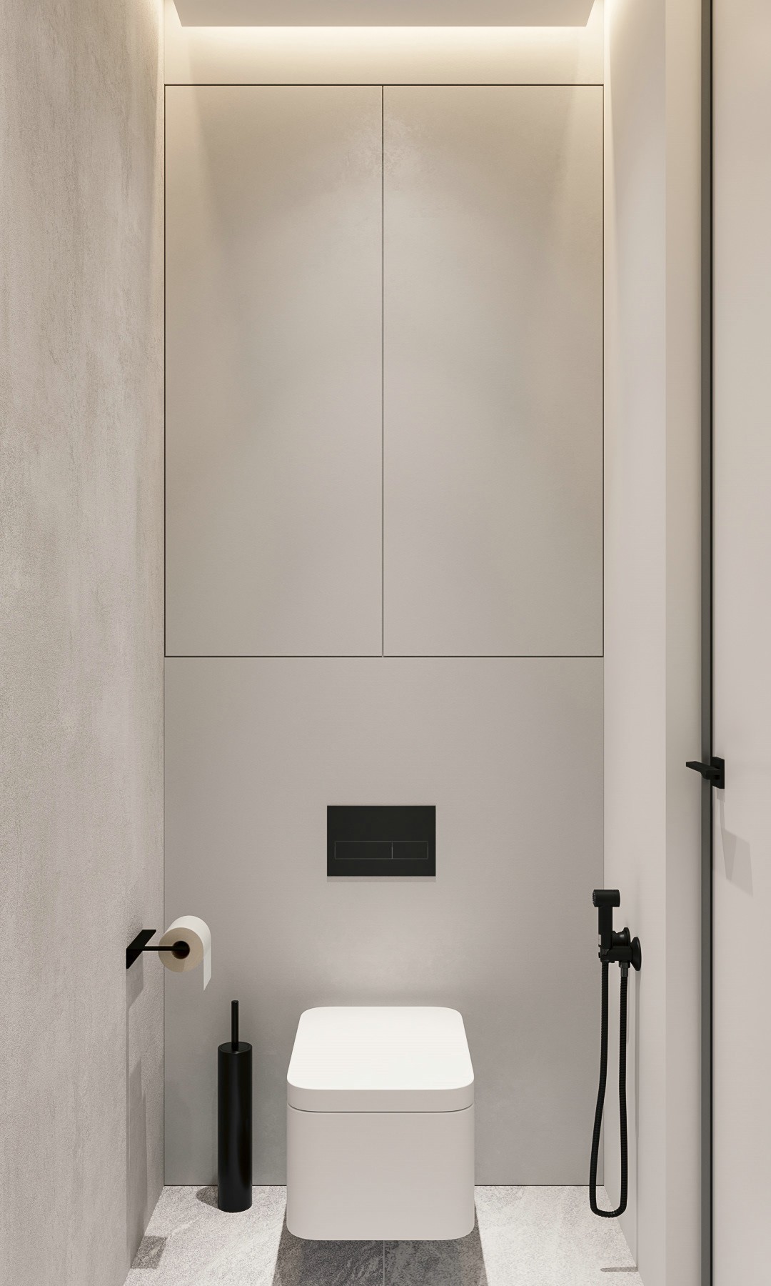 灰色系简约风公寓 既纯粹又有序的生活-23