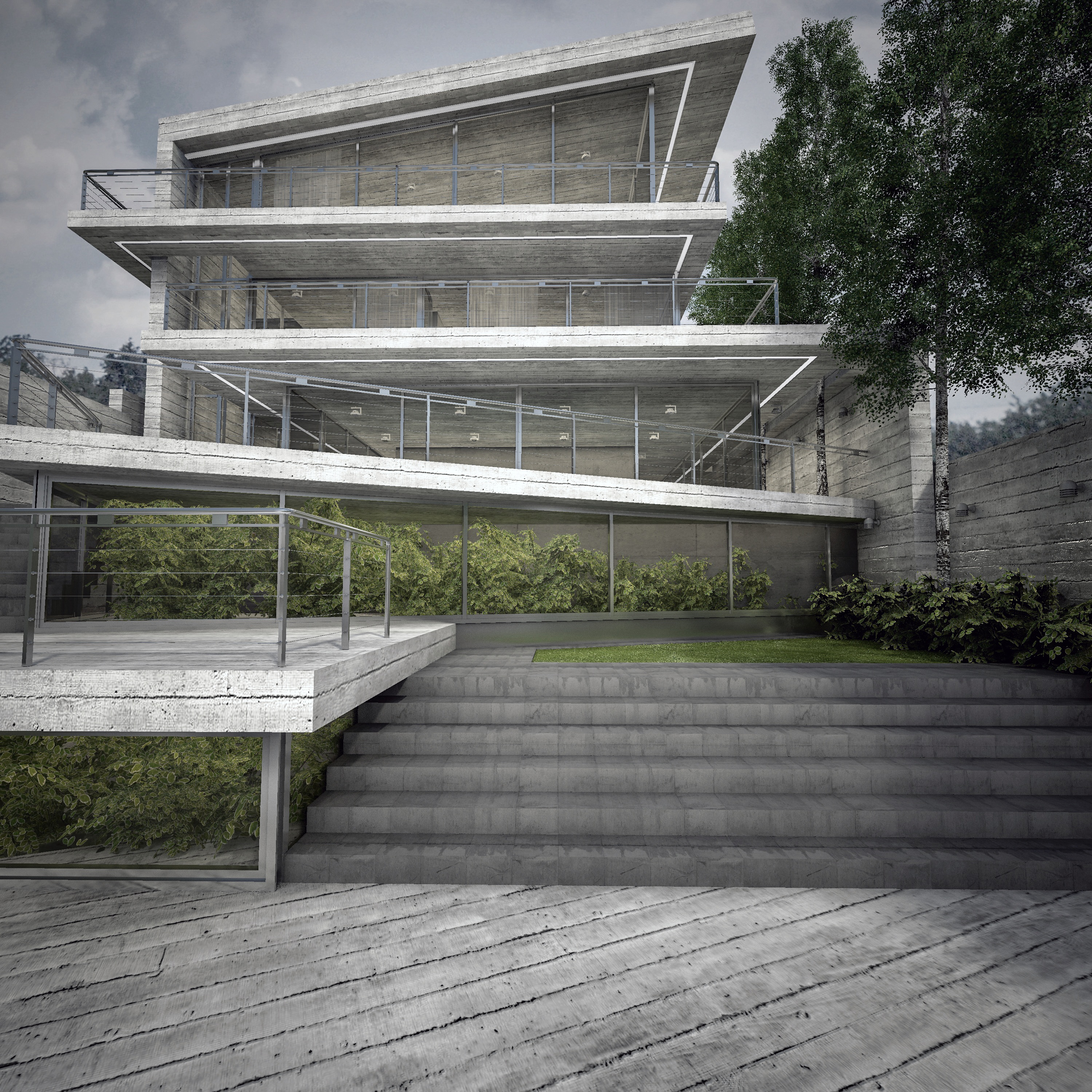 伊朗 Mazandaran 省 Kelardasht 镇的山间别墅设计-4