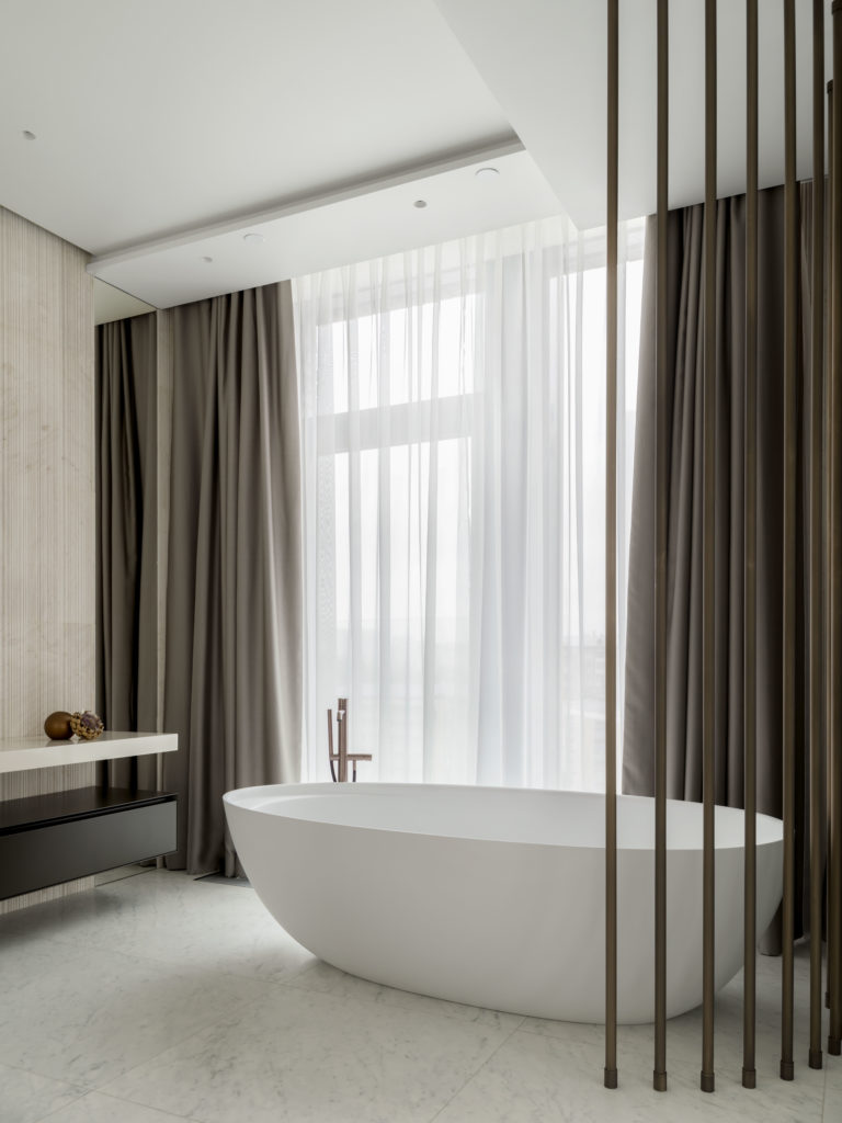 ЖК «Воробьев дом» 200平公寓室内设计丨俄罗斯莫斯科丨Kerimov Architects-46