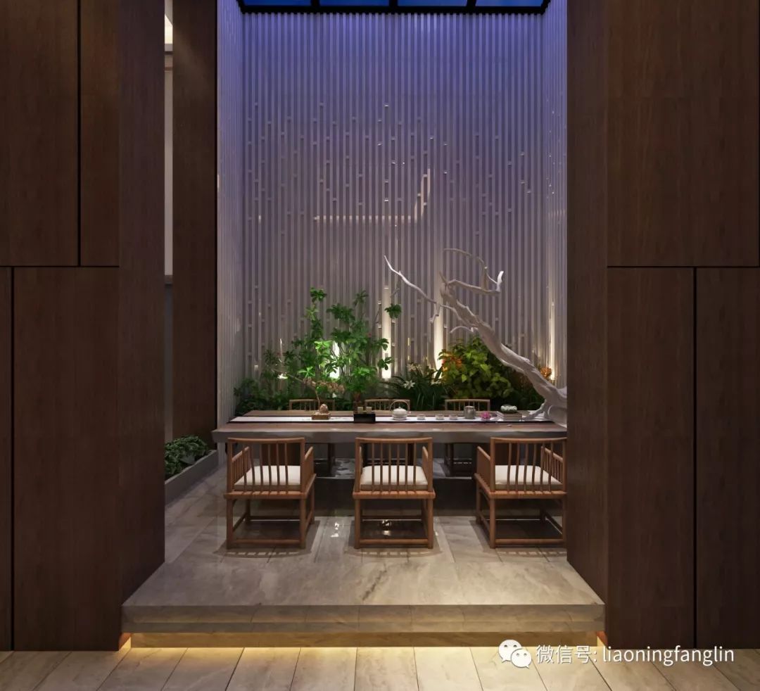 中海盛京府 | 方林集团打造的一站式台式新中式家居设计-100