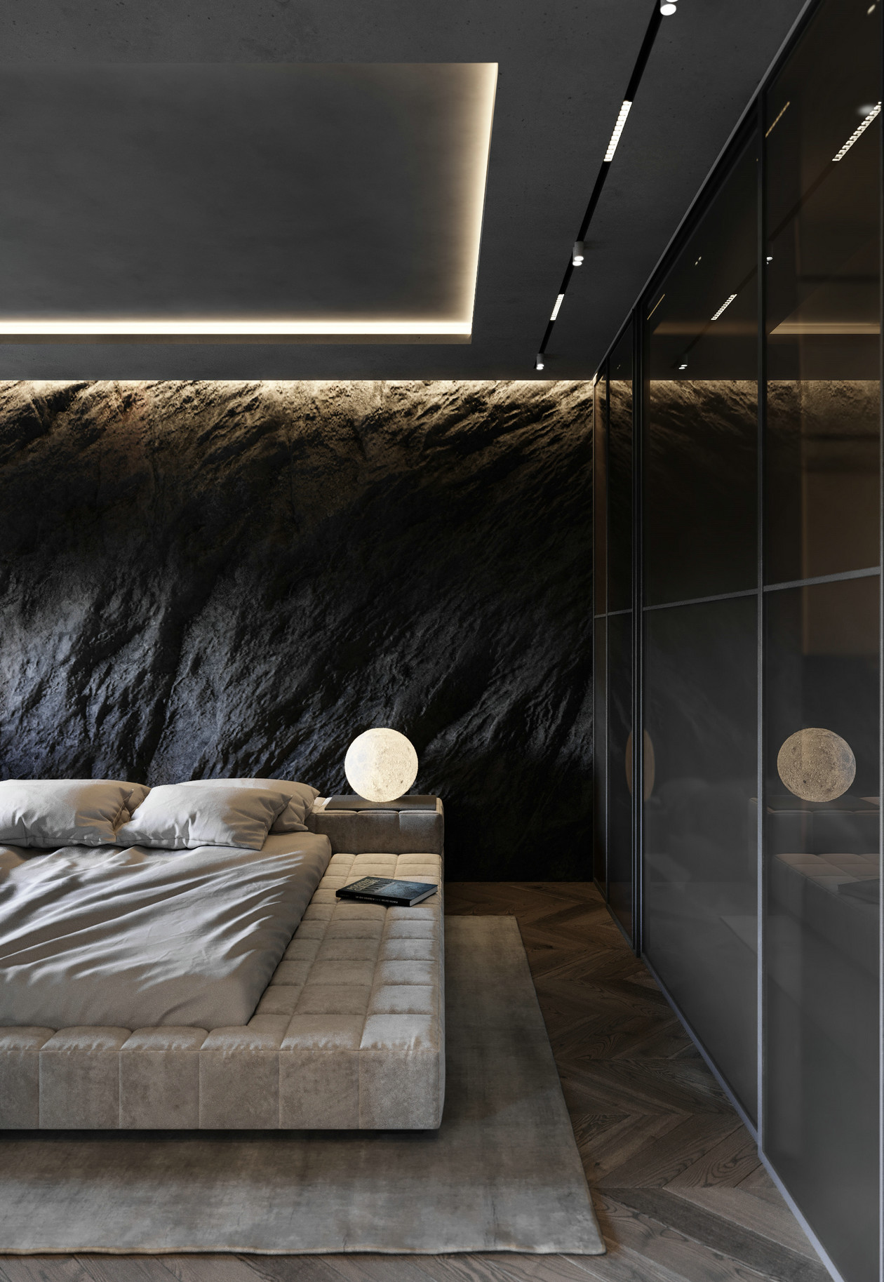 高级灰色系公寓设计-8