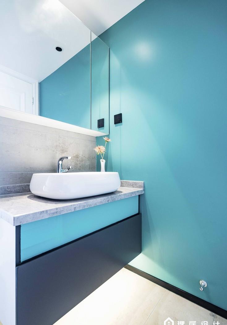 理居设计丨小户型全开放餐厨客书房,空间利用最大化-60