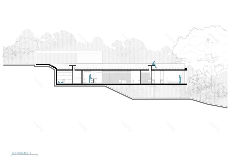 巴西森林中的玻璃混凝土别墅丨巴西巴西利亚丨Estúdio MRGB-24