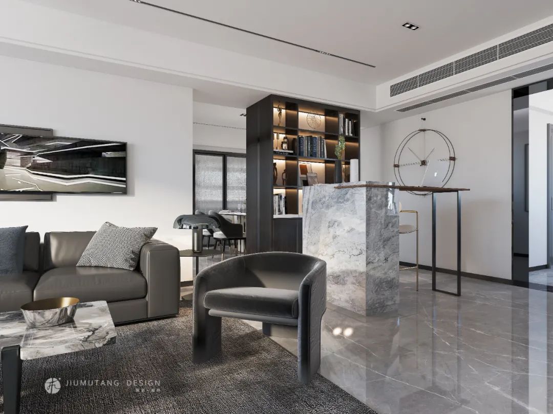 九木堂新作 | 50°灰，定义现代简约空间-31