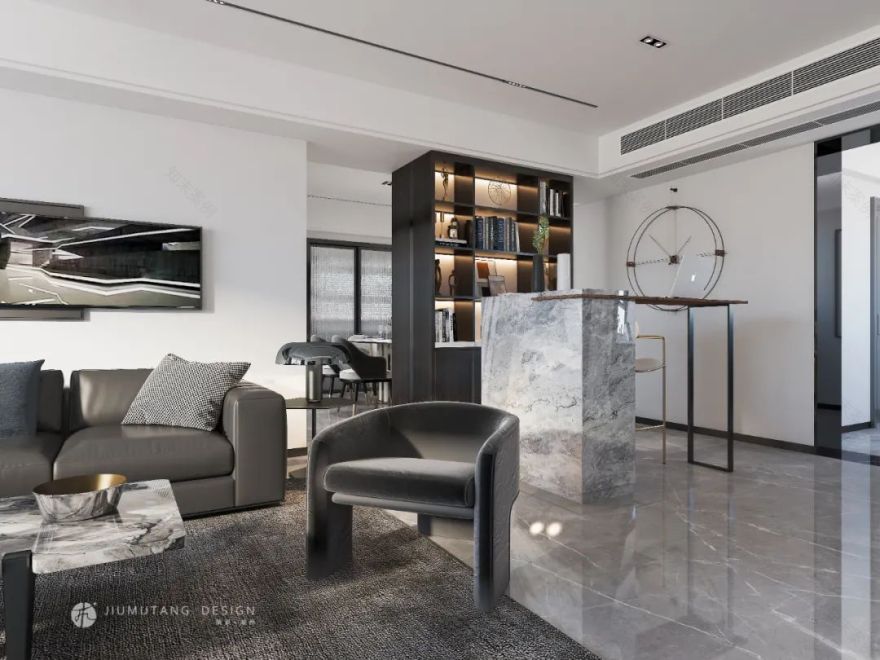 九木堂新作 | 50°灰,定义现代简约空间-31