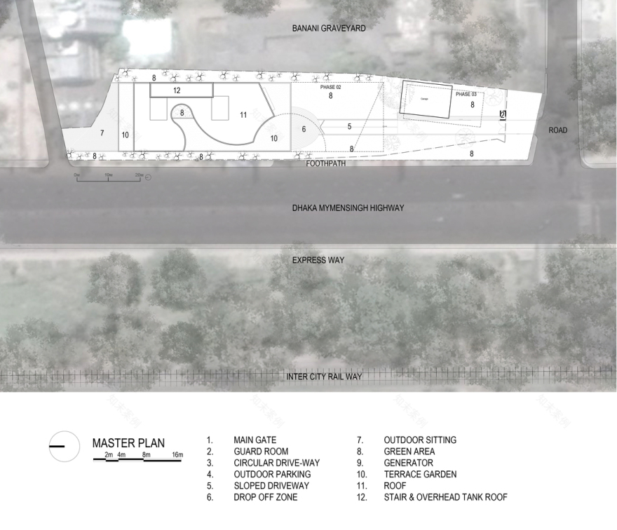 孟加拉道路和公路部外国援助项目办公楼丨框架建筑师-28