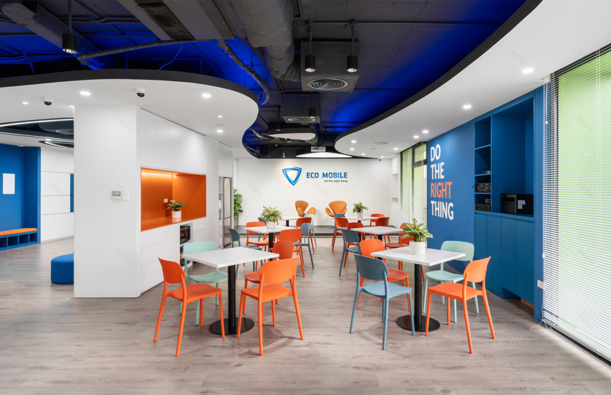 ECO MOBILE 办公室设计丨越南河内丨DPLUS VIETNAM-13