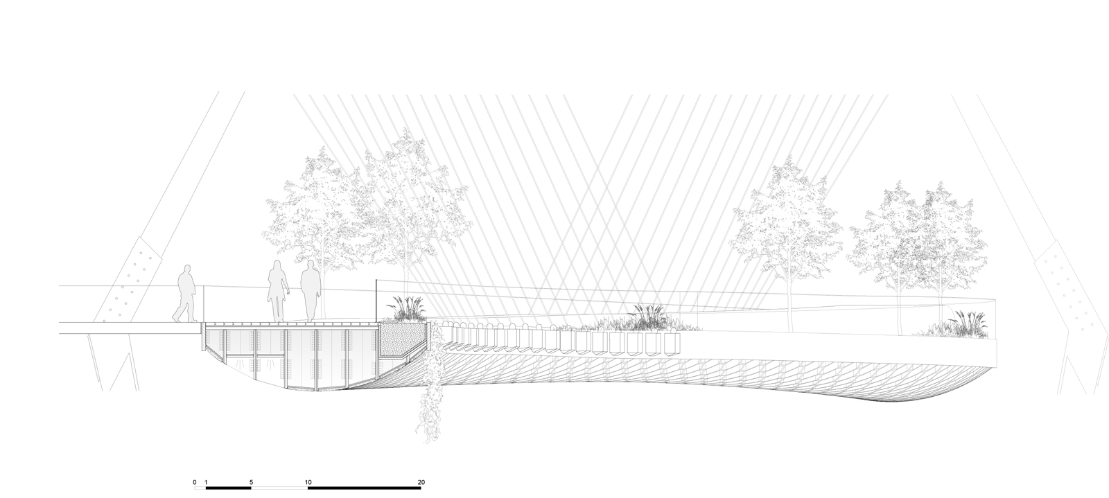 天空漫步人行步道丨美国曼哈顿丨DFA-22