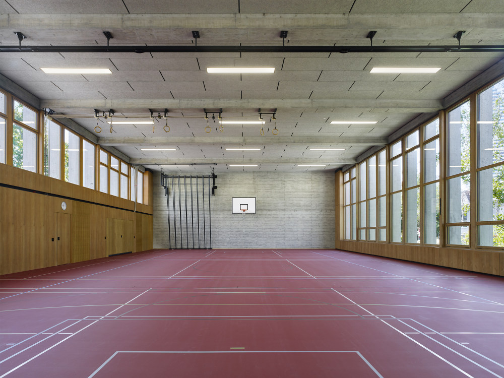 瑞士巴塞尔 Vogelsang 体育馆翻新丨Met Architects-24