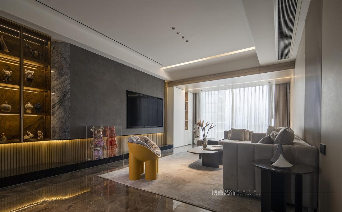 优雅浪漫蓝调空间设计-2