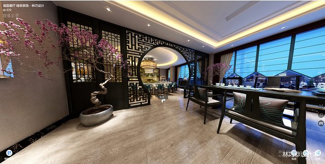 曼晶酒店餐厅VIP包间设计丨中国黄石-12