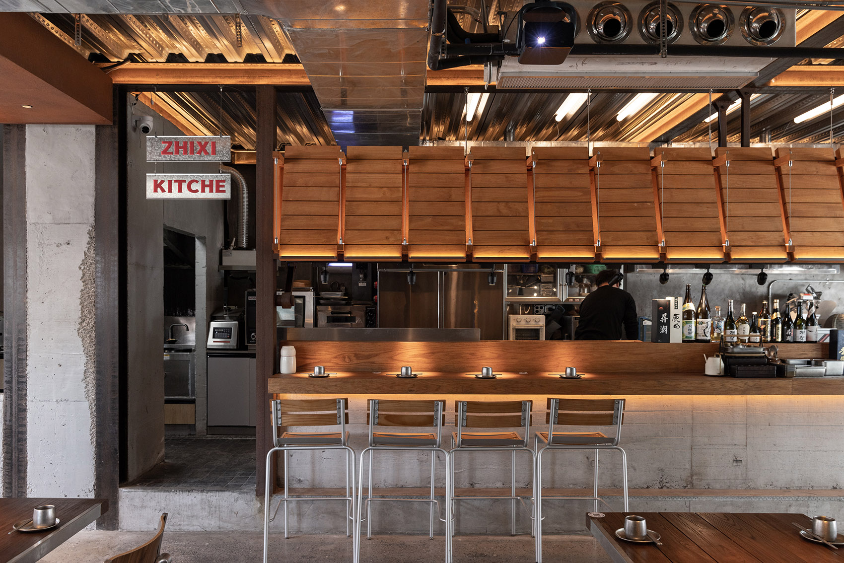 炙喜烧肉餐厅丨中国四川丨朴开⼗向设计事务所-46