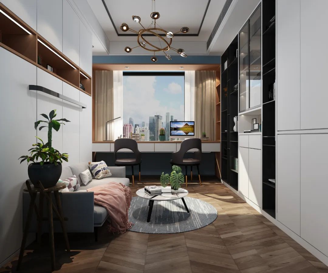 现代轻奢风格典范,彰显色彩魅力-22