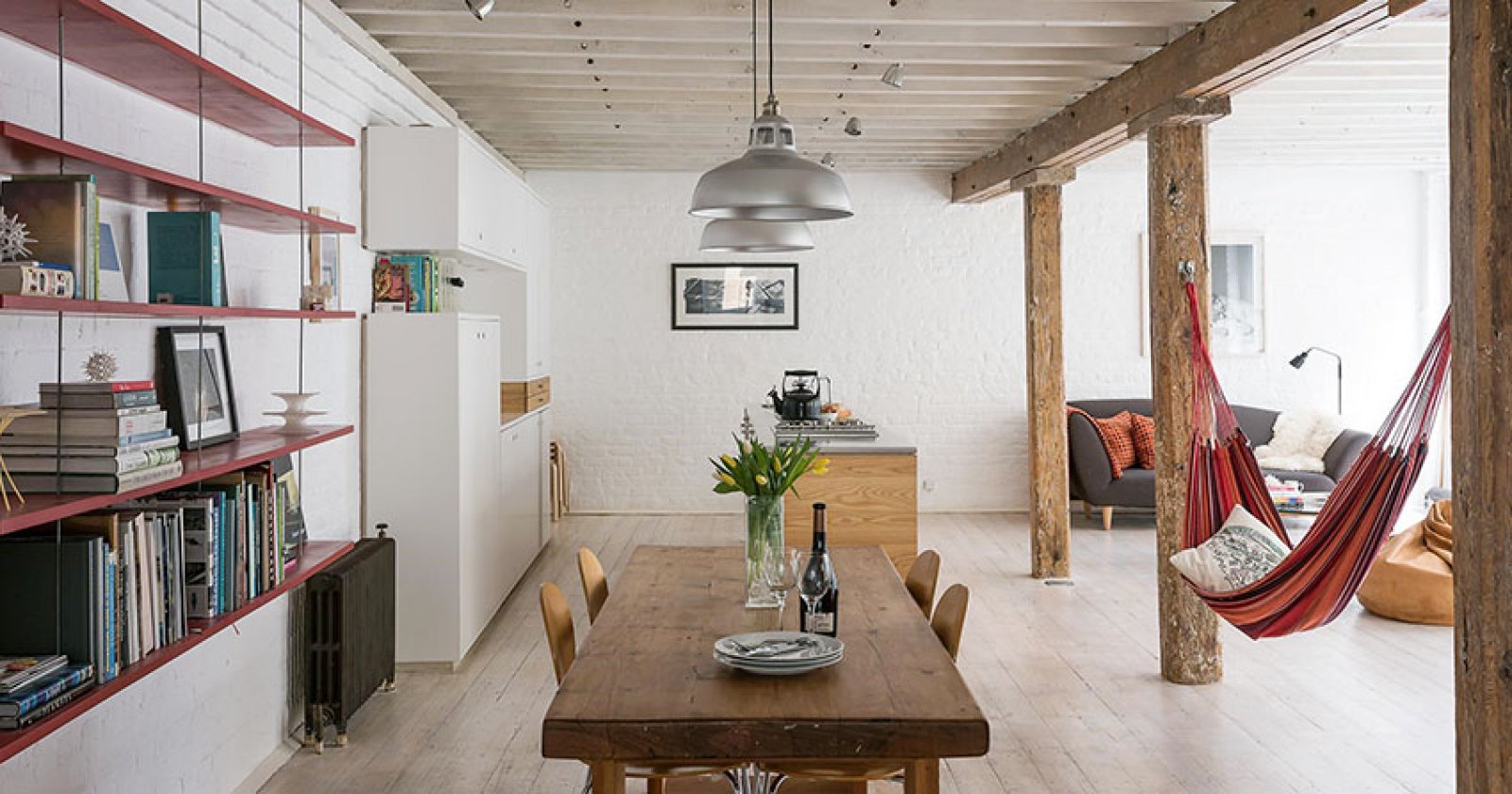 伦敦全开放式 LOFT 出租公寓-0