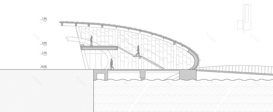 渔光影院东门码头驿站改造丨中国宁波丨之外建筑-166
