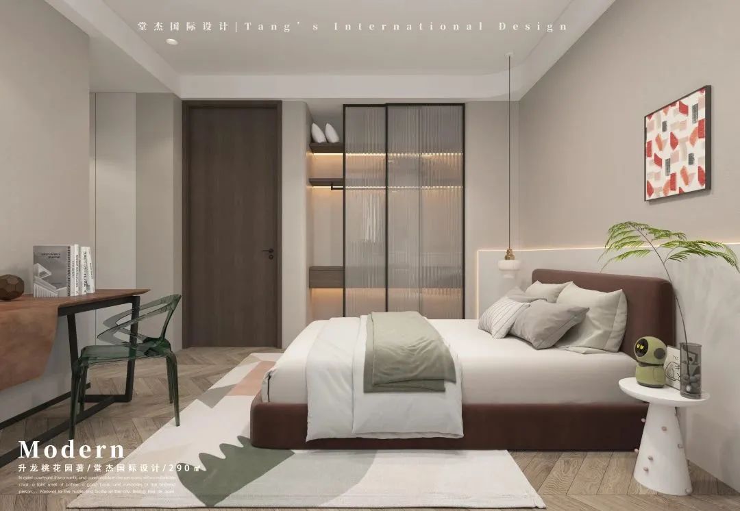 现代简约升龙桃花园著别墅丨中国南京丨堂杰国际设计-35