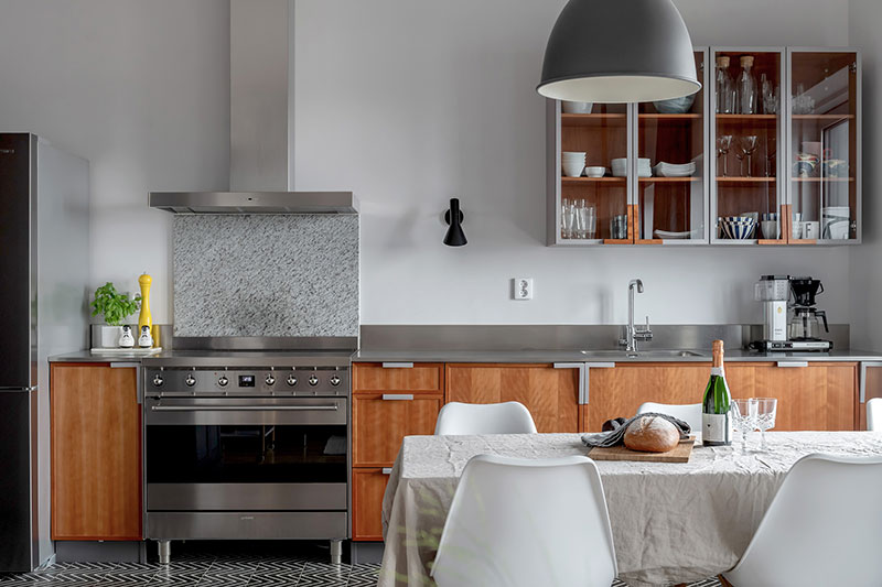 斯德哥尔摩新住宅楼里的阅读室公寓-6