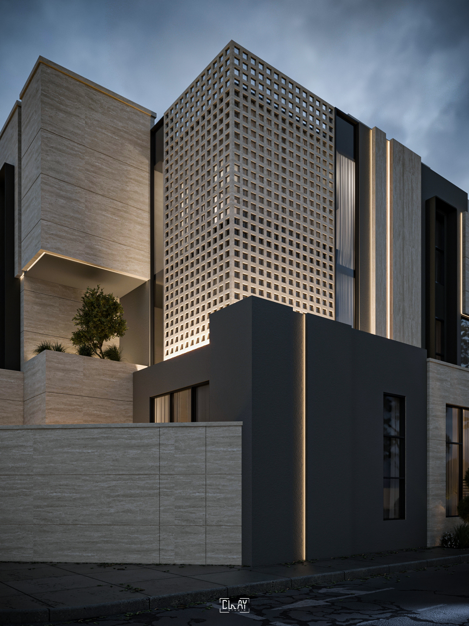 别墅立面设计-10