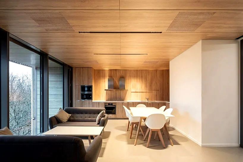 Grand morillon 学生宿舍丨瑞士日内瓦丨隈研吾建筑都市设计事务所,CCHE Lausanne-43