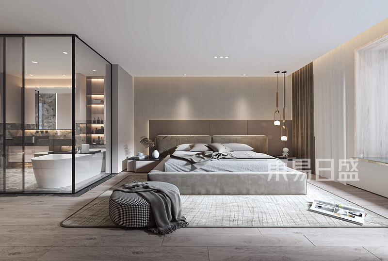 240㎡极简风装修设计，“场面引起极度舒适”-30