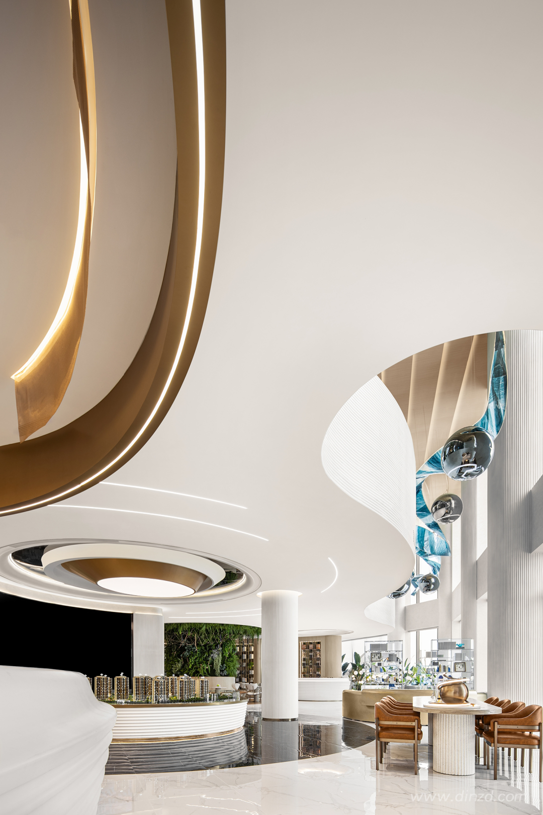 天津·万科滨湾万科城售楼处丨中国天津丨赛拉维设计 CLV.DESIGN-40