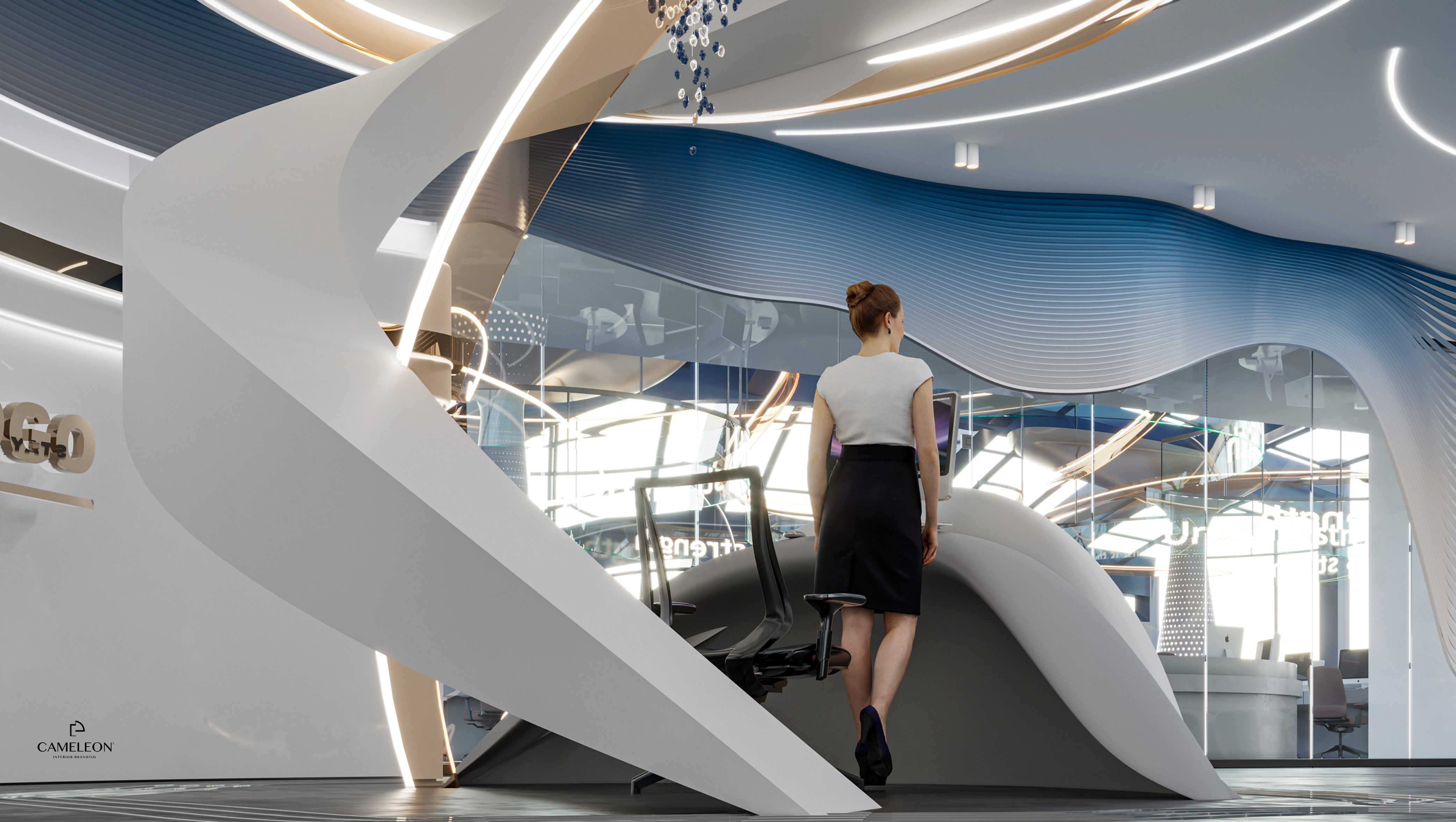 接待台丨阿联酋迪拜丨Aya Sabry Saleh-10