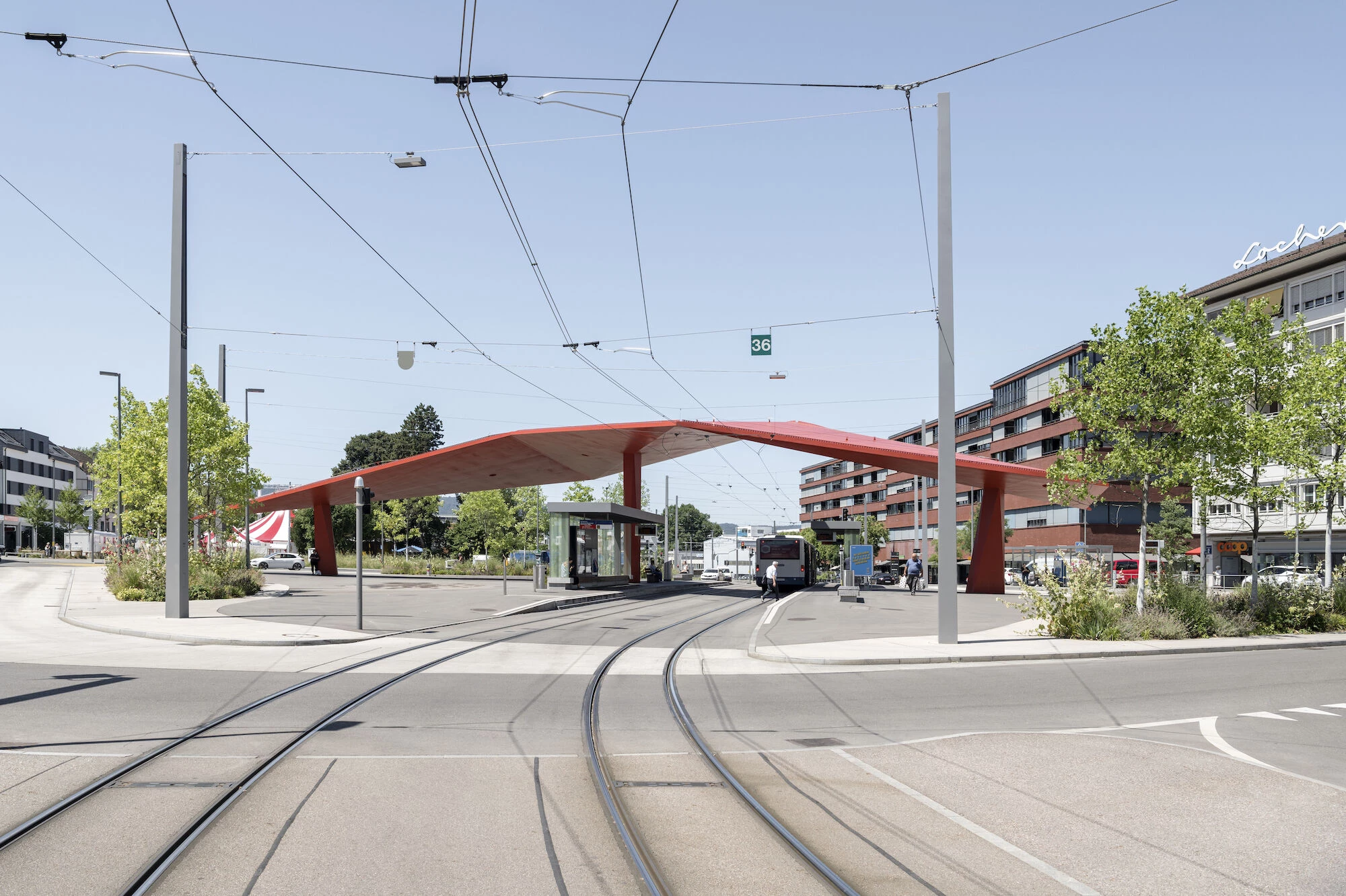 城市广场,施利伦丨瑞士丨weberbrunner architekten-8