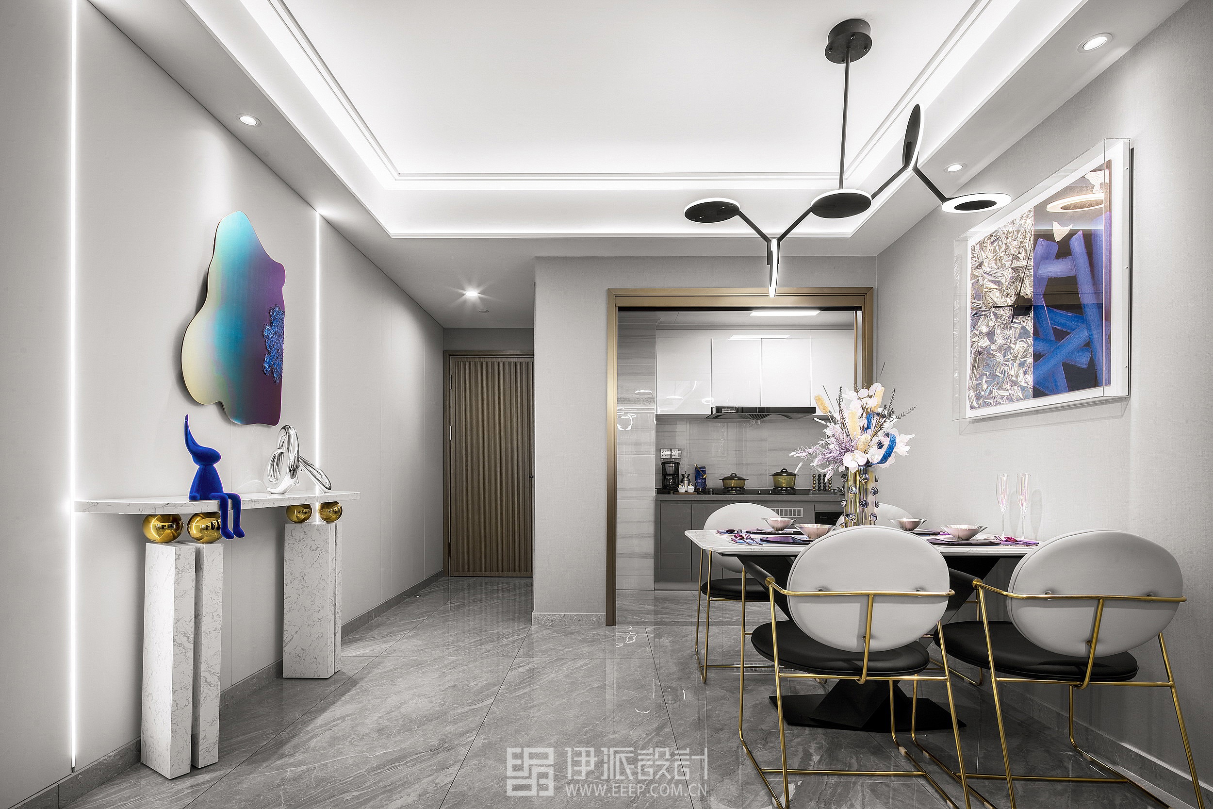 珠海世荣景峰广场（三期）精装样板房设计丨中国珠海丨深圳市伊派室内设计有限公司-43
