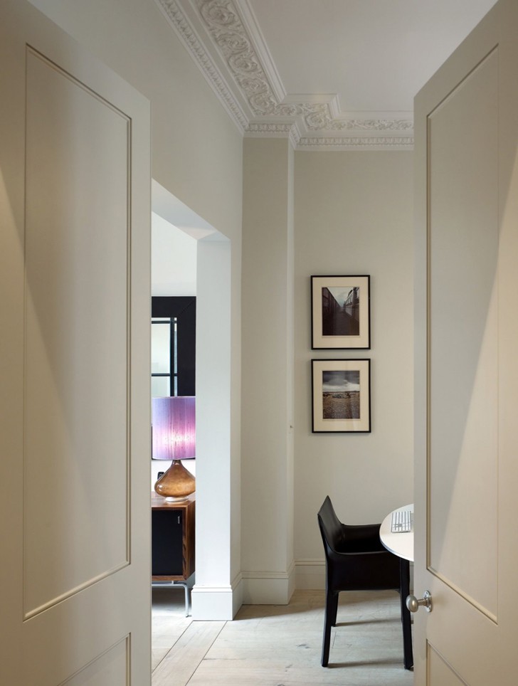 伦敦诺丁山现代家居，Stiff + Trevillion 打造全景采光空间-8