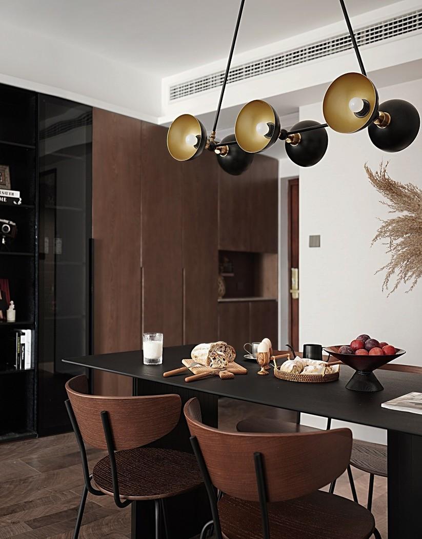 都市独居，孔雀蓝的静谧空间-4