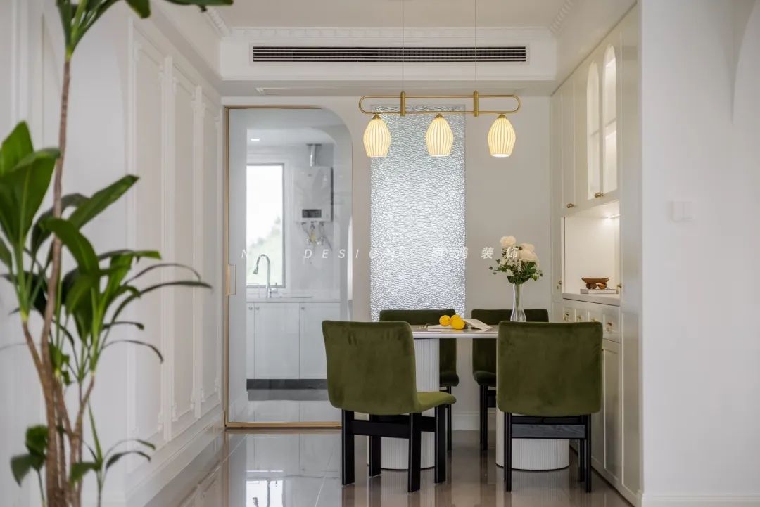 杭州府苑新村104㎡轻法式浪漫家居设计丨中国杭州丨浙江南鸿装饰-62