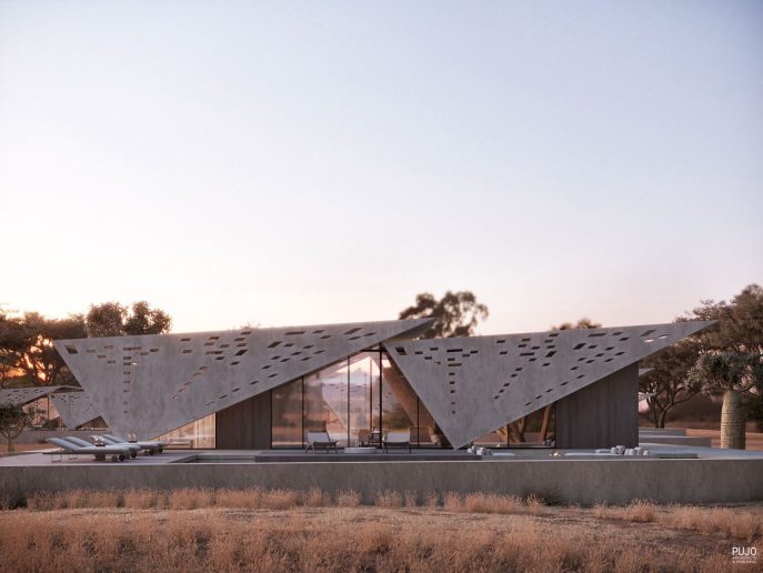 赞比西河岸边未来主义别墅设计丨赞比亚丨Pujo Architects & Designers-32